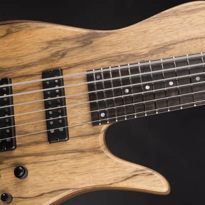 Fodera Imperial 6 Elite - Walnut/Black Limba image 13