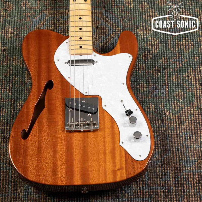 2019 Fender Thinline '69 reissue Telecaster Mahogany Made in Japan image 1