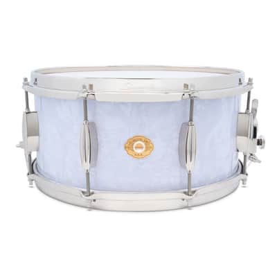 Slingerland Radio King 6.5x14" 3-ply Artist Snare Drum SLFP6514SSK016 - White Marine Pearl image 1