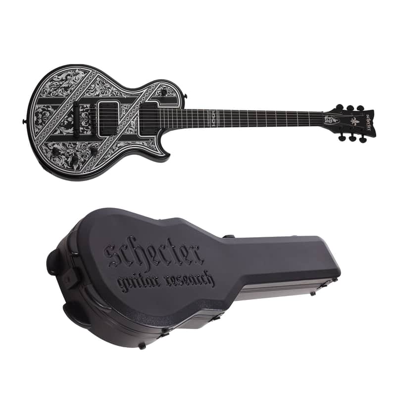 Schecter Solo-II Przym Palladium Electric Guitar Gloss Black + Schecter Case BRAND NEW image 1