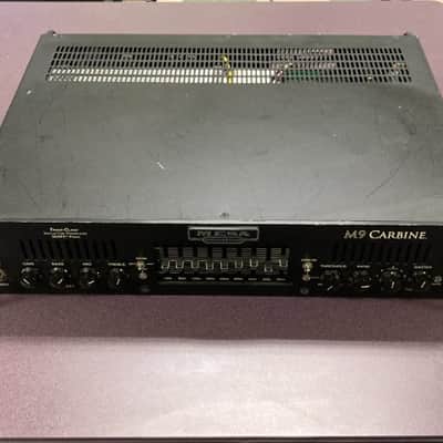 Mesa Boogie M9 Carbine 600-Watt Rackmount Bass Amp Head 2009 - 2017 - Black image 7