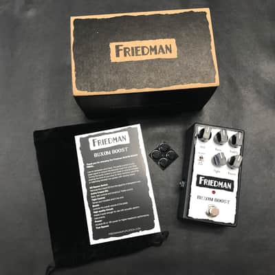 Friedman Buxom Boost Pedal  Clean Boost with EQ - New! image 1