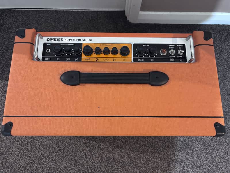 Orange Super Crush 100 1x12" Solid-State Amp Combo image 1