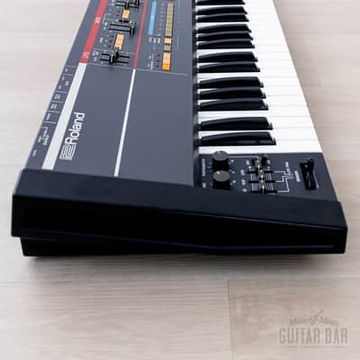 1985 Roland Juno-106 Vintage Analog Synthesizer, Serviced 120v w/ Carry Case image 9