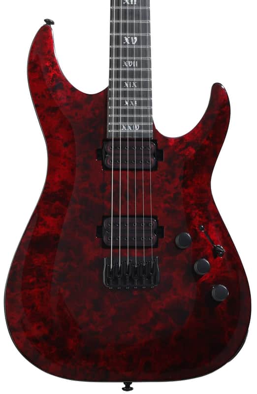 Schecter C-1 Apocalypse Electric Guitar - Red Reign image 1