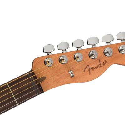 NEW Fender Acoustasonic Player Telecaster Acoustic-Electric Guitar - Brushed Black with Rosewood Fingerboard, Help Support Small Business & Buy It Here ! image 6
