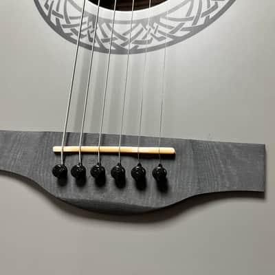 Sigma Grand OM Acoustic Electric Guitar Fishman New Strings w/ Case image 5