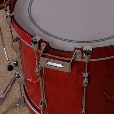 Yamaha Recording Custom Autumn Red Lacquer Drum Set 16x20 8x12 and 13x14 image 15