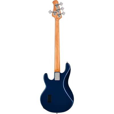 Sterling by Music Man StingRay RAY34 Electric Bass Guitar - Regular Blue Pearl image 4