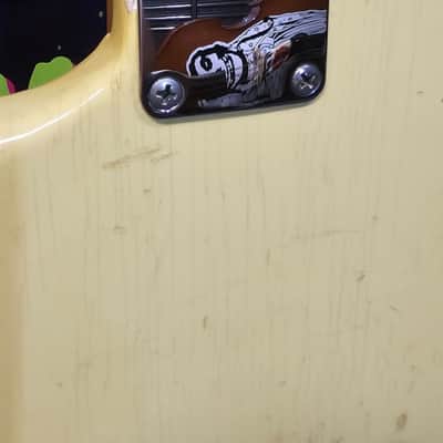 Fender Mustang Guitar with Rosewood Fretboard 1964 - 1969 - Olympic White image 6