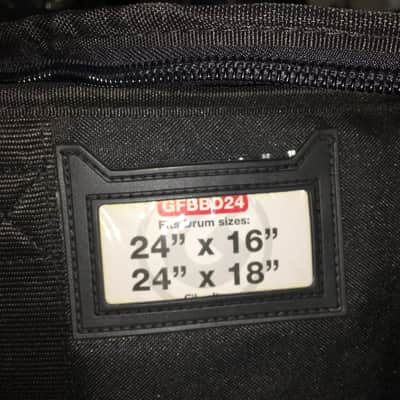 Gibraltar GFBBD24 Flatter 24x16/18" Bass Drum Bag image 2