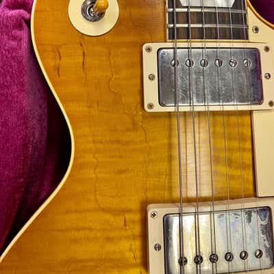 Gibson Custom Shop Collector's Choice #33 Jeff Hanna 1960 Les Paul Standard 2015 Aged Lemon Burst image 6