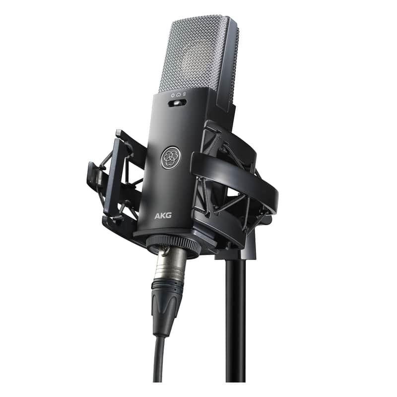AKG C114 Professional Mic Large Diaphragm Multi-Pattern Condenser Microphone image 1