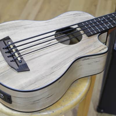 Kala U-BASS Spalted Maple With Case image 3