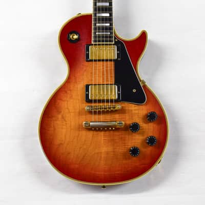 Gibson Les Paul Custom 1990 - Heritage Cherry Sunburst Flame image 1