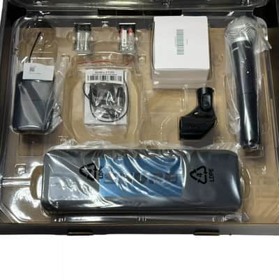 Shure BLX1288/CVL Dual Channel Combo Wireless System 2015 - Present - Black image 3