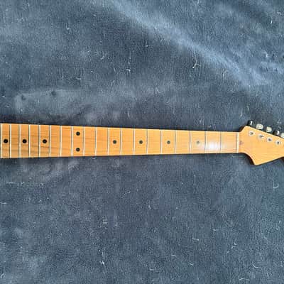 Warmoth Vintage Roasted Maple Neck w/ Gotoh staggered tuners image 8