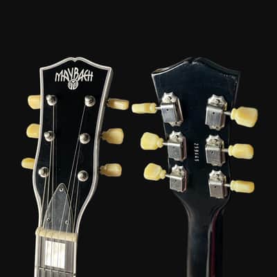 Maybach Lester 57 Custom Electric Guitar With Bigsby in Black Velvet image 6