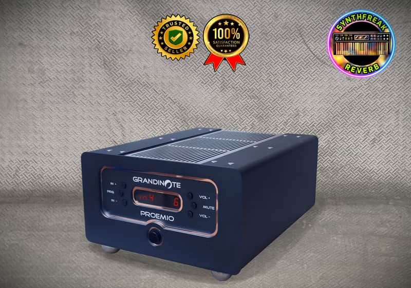 Grandinote Proemio ✅ RARE HIGH END Preamplifier ✅ Profesional HiFi High Class Amplifier✅Home Audio Amplifier ✅checked and full working✅ World Wide Shipping image 1