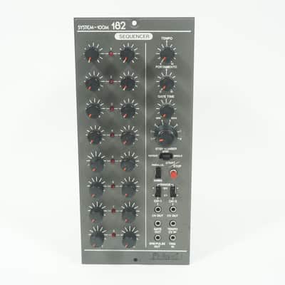 [SALE Ends June 12] Roland SYSTEM-100M Model 182 Dual 8-Step Analog Sequencer Modular Synthesizer image 2