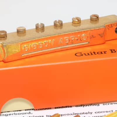 Gibson Vintage Shaped Nonwire ABR-1 VOS aged Gold plated image 2