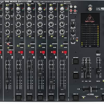Behringer Pro Mixer DX2000USB 7-channel DJ Mixer image 1