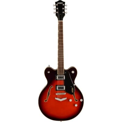 Gretsch G5622 Electromatic Center Block Double-Cut with V-Stoptail, Laurel Fingerboard, Claret Burst image 1