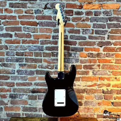Squier MIM Stratocaster HSS Electric Guitar (1997 - Black) image 10