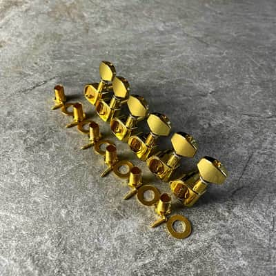 Fender Tuners for Stratocaster-Telecaster gold Left hand image 5