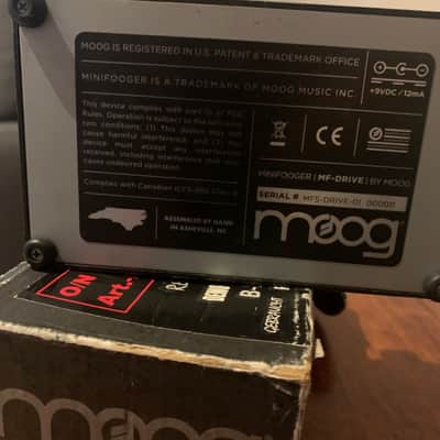 Moog Minifooger MF Drive Sn 000011 image 3