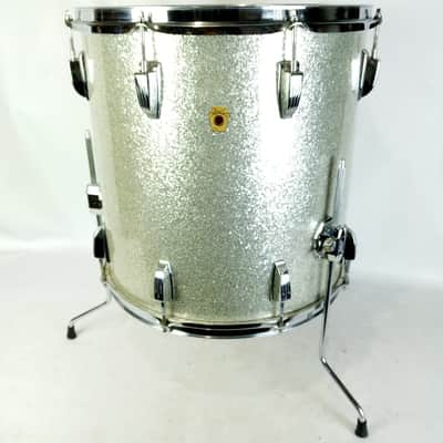 Ludwig 22,13,16"Silver Sparkle 60s"Super Classic"Drum Set Vintage'68 Natural Mpl image 11