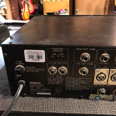 Yamaha EM1620 6-Channel Mono Powered Mixer Rack Mount image 6