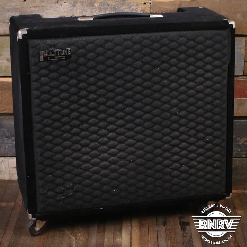 Polytone Model 101 Bass/Guitar amplifier 70s - Black image 1