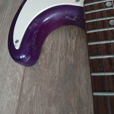 Squier Affinity Series Stratocaster with Indian Laurel Fretboard - Purple - Not Working image 11