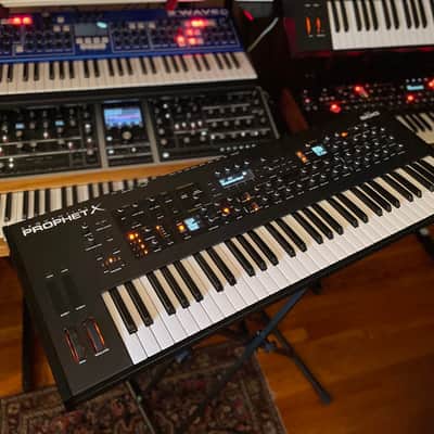 Sequential Prophet X 61-Key 16-Voice Polyphonic Synthesizer 2018 - Present - Black