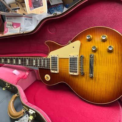 Gibson Custom Les Paul 60th Anniversary Limited Edition V2 2020 - Tomato Soup Burst #001546 image 1