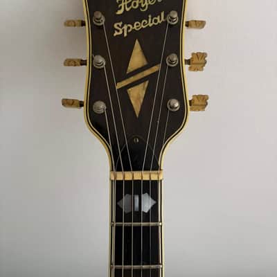 Hoyer Special Archtop Natural 1950s *RARE* image 5