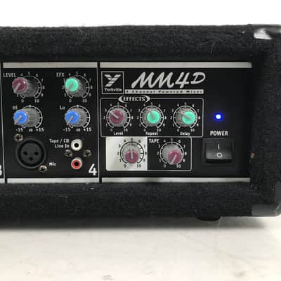 Yorkville MM4D 4 Channel Powered Mixer image 3