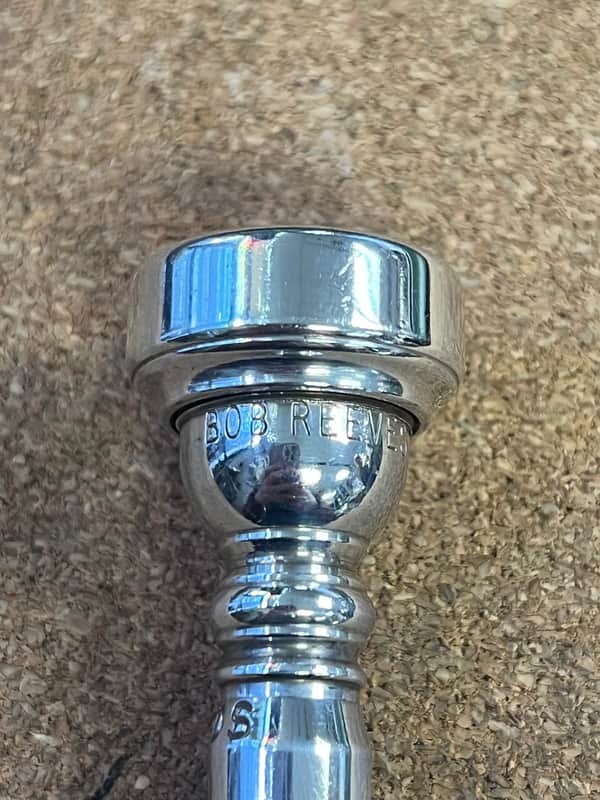 BOB REEVES HOLLYW'D, CA. 40F マウスピース Bob Reeves Hollywood, CA 40S Screw-Rim Trumpet Mouthpiece | Reverb