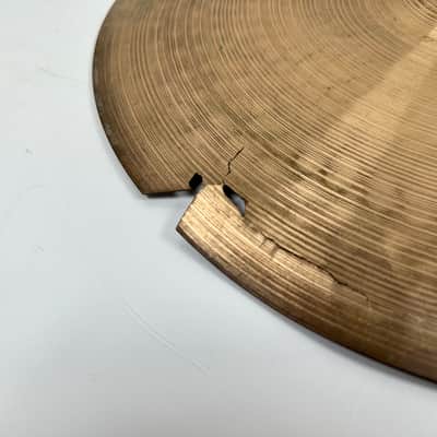 Paiste Crash 16” 2002 Cymbal Cracked image 6