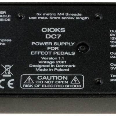 CIOKS SuperPower Bundle WATCHLIST OFFER⚡Pro Pedalboard Power Expansion Supply, Isolated Power+24Cables! image 8