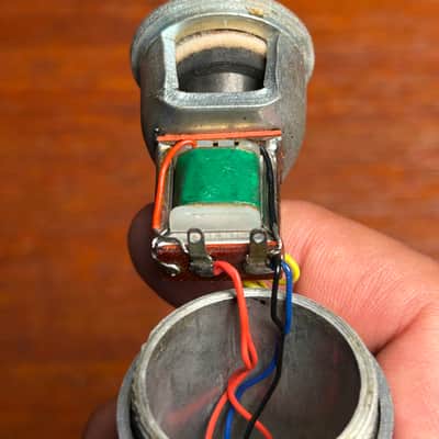 1967 Teisco Sound Research Labs DM-108 stero microphone pair vintage cardioid dynamic w/ lo-z transformer ( electro voice 666 and Shure Sm57 combined ) image 10