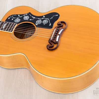 1993 Gibson J-200 Jumbo Guitar Antique Natural, Figured & Near-Mint w/ Case image 11