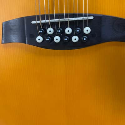 Fesley FDET280C 12 String SkunkWerx Stage Ready IN USA SETUP String Joy 2025 - Natural image 5
