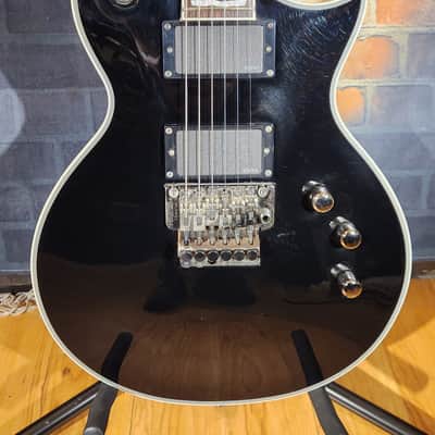 ESP LTD EC-401 FR RARE Floyd Rose Model Black w/ Matching LTD HSC image 6