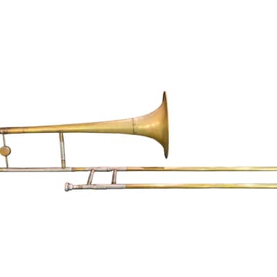 Vintage Slider Trombone Orpheus Kyiv Ukraine USSR Pink brass 1982 #54 image 3