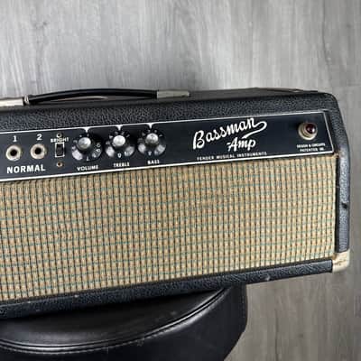 Fender Bassman Amp Head 1967 - Black Panel image 2