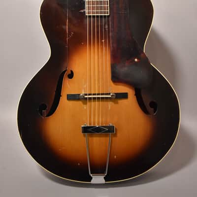 1930s Slingerland Nite-Hawk Archtop Acoustic Sunburst image 2