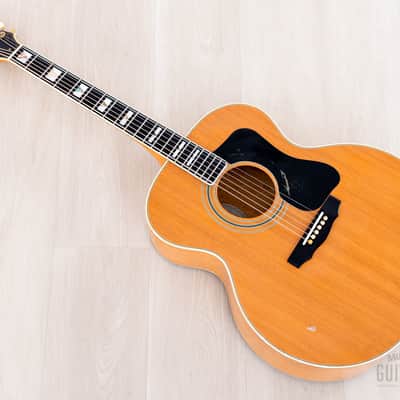 1978 Guild F-50 Jumbo Acoustic Guitar Blonde w/ Case, Westerly USA image 13