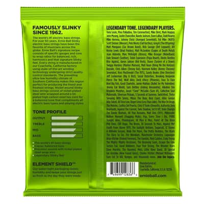 Ernie Ball Regular Slinky Bass 5 Nickel Round Wound Strings 45 65 80 100 130 image 2